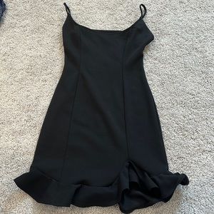 Lucy In The Sky Black Mini Dress